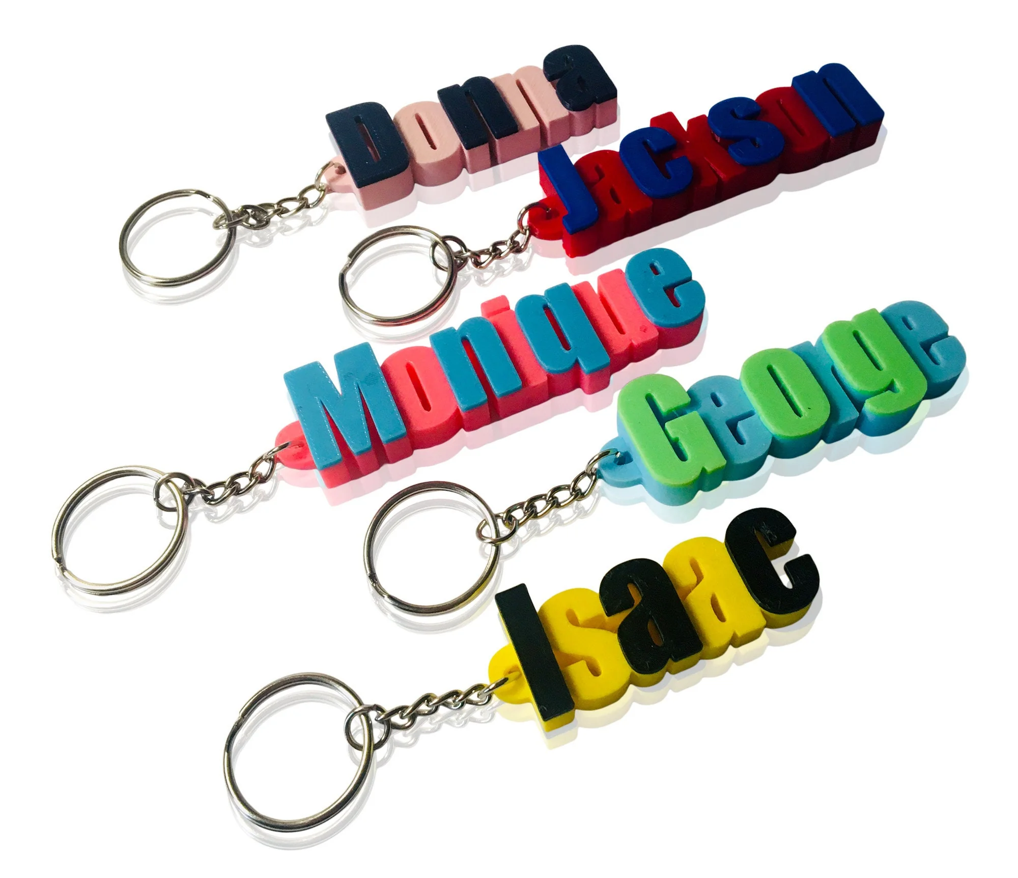 Personalized Custom Name Keychains